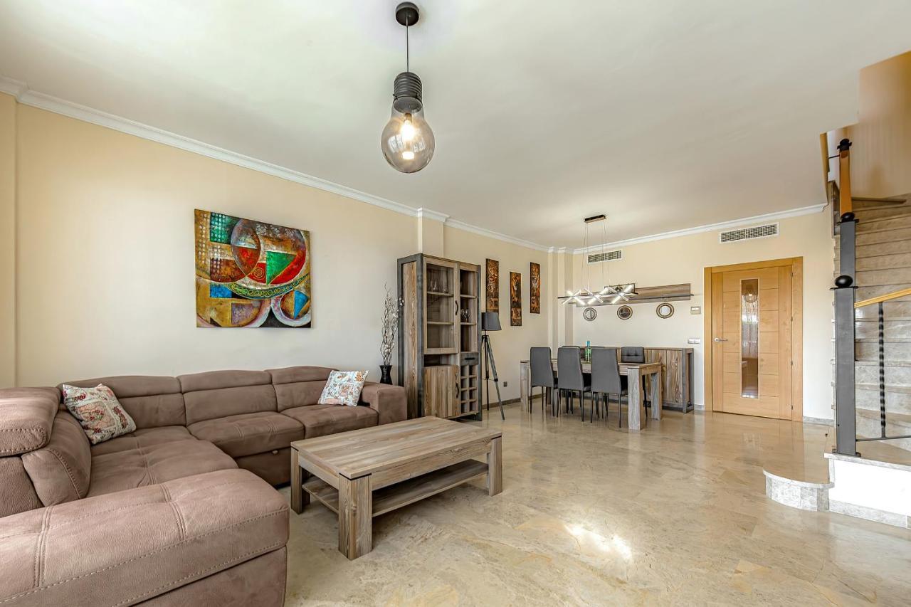 Spacious Ocean View Family Townhouse Puerto de Santiago  Buitenkant foto