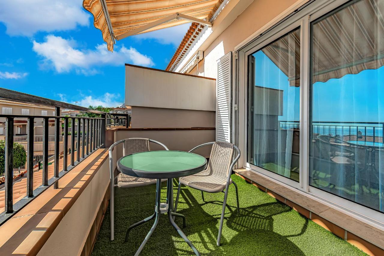 Spacious Ocean View Family Townhouse Puerto de Santiago  Buitenkant foto