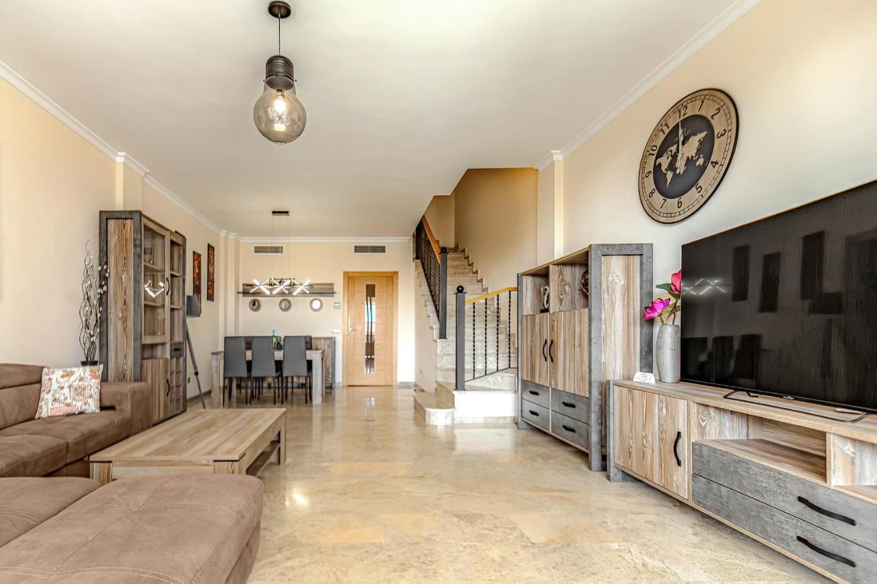 Spacious Ocean View Family Townhouse Puerto de Santiago  Buitenkant foto