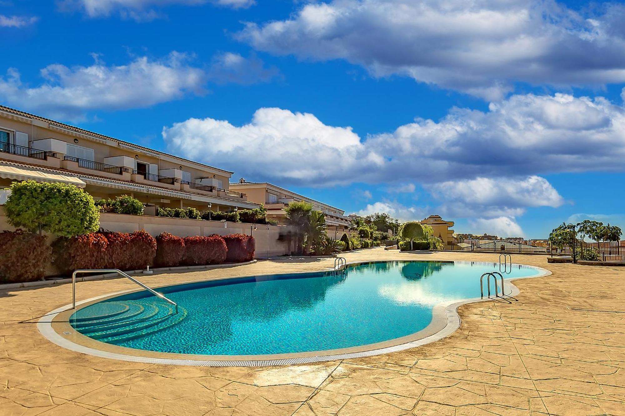 Spacious Ocean View Family Townhouse Puerto de Santiago  Buitenkant foto