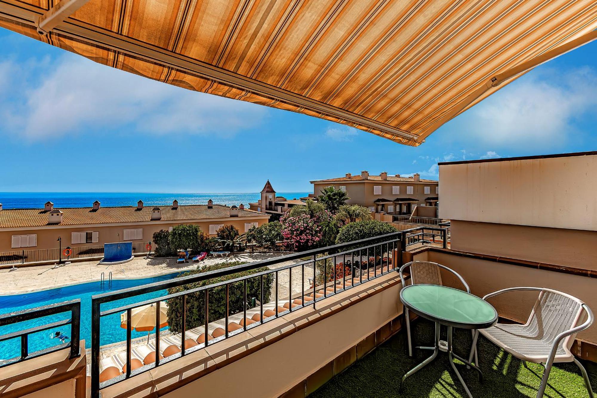 Spacious Ocean View Family Townhouse Puerto de Santiago  Buitenkant foto