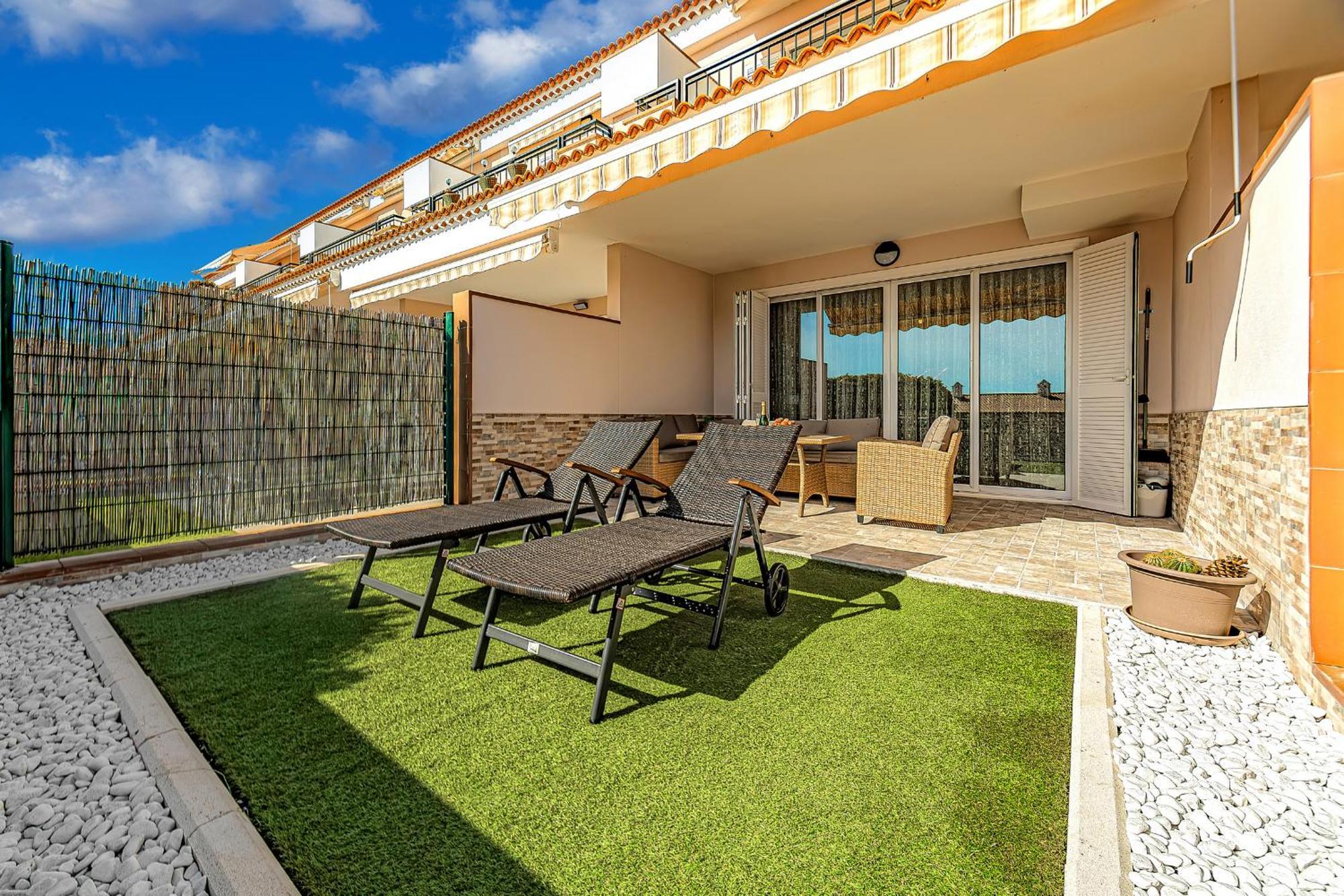 Spacious Ocean View Family Townhouse Puerto de Santiago  Buitenkant foto